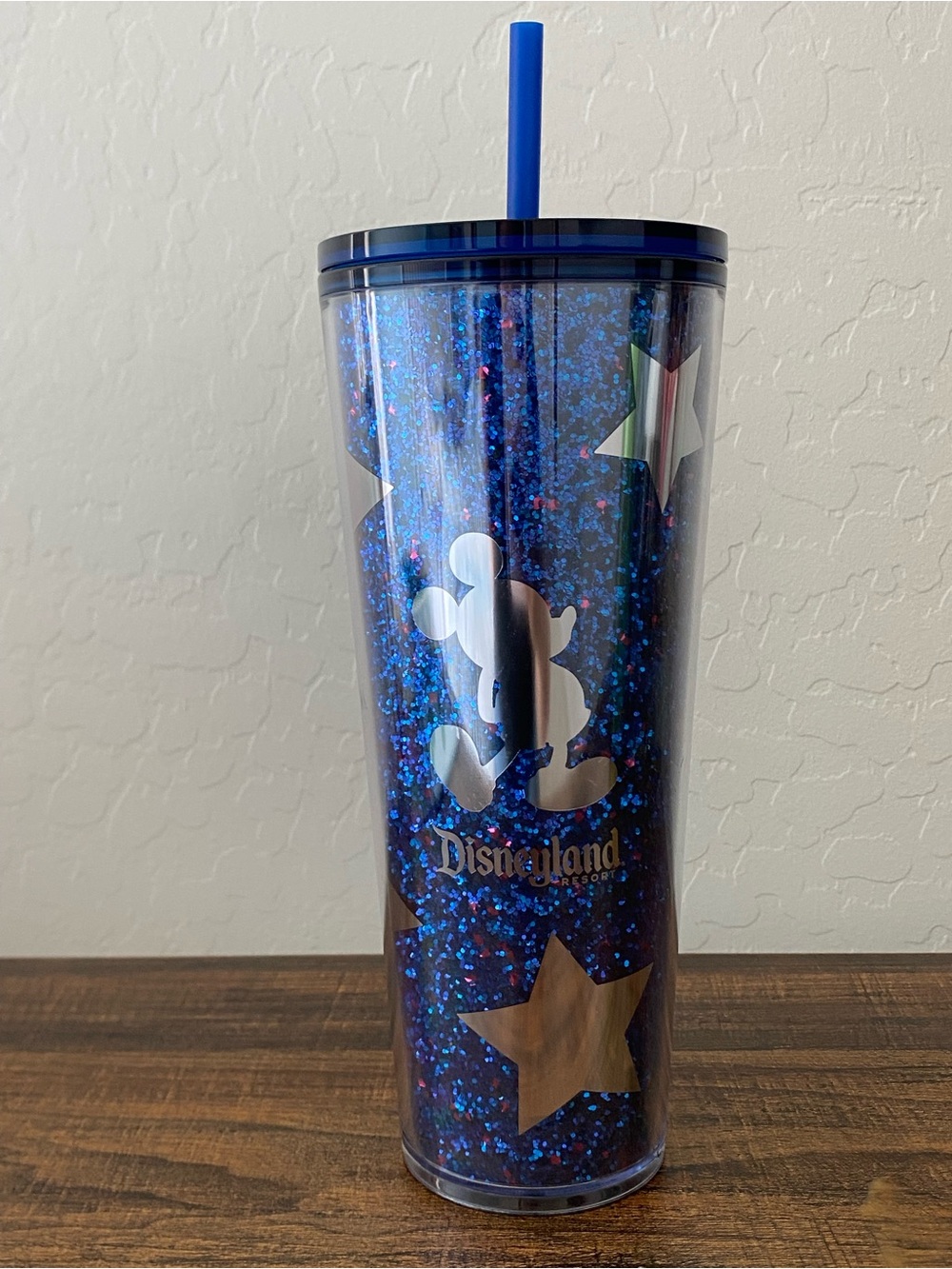 Starbucks Tumbler Walt Disney World Make A Wish Blue Venti 24oz NEW
